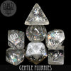 Gentle Flurries Dice Set by DNDDICE.COM
