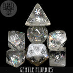 Gentle Flurries Dice Set by DNDDICE.COM