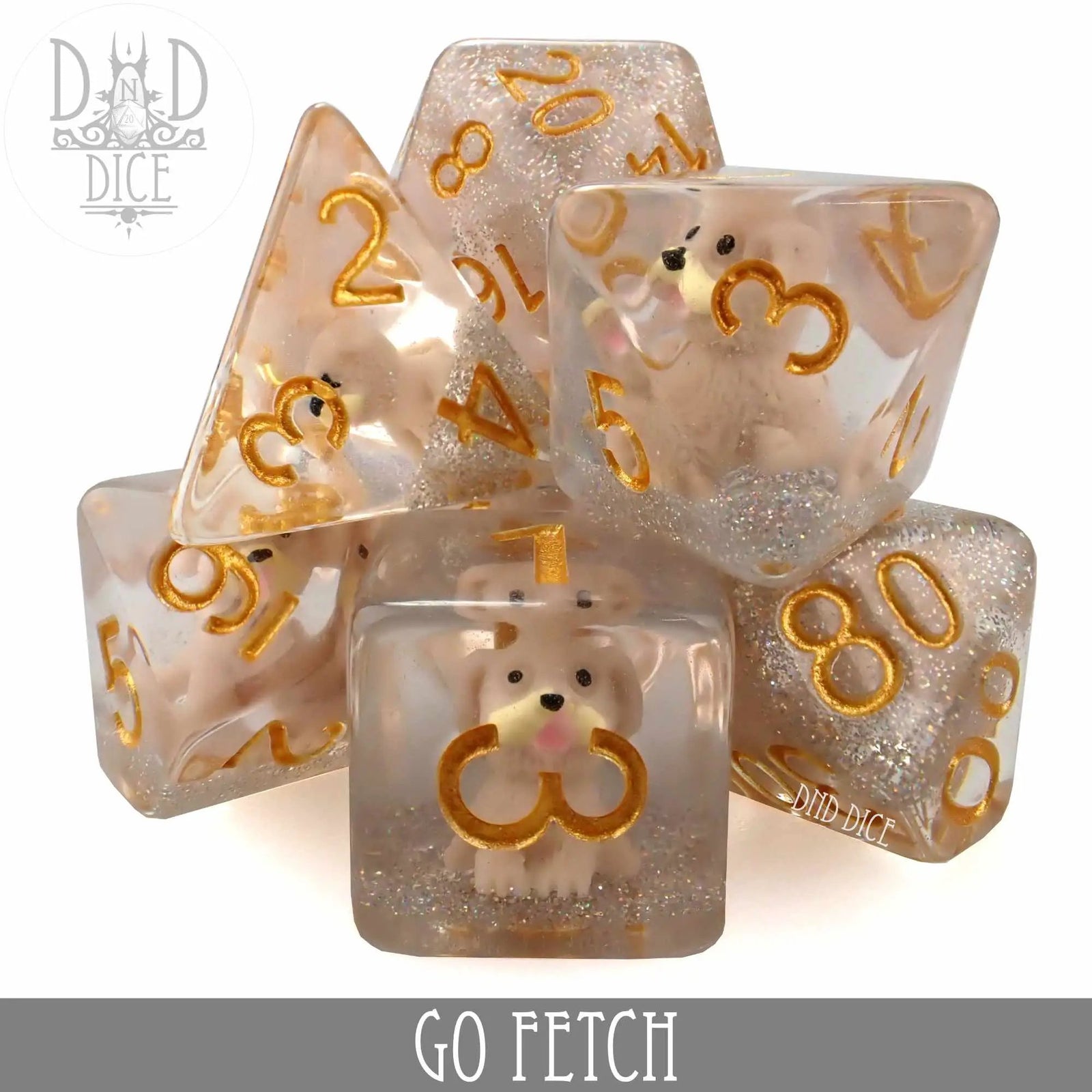 Go Fetch Dice Set by DNDDICE.COM