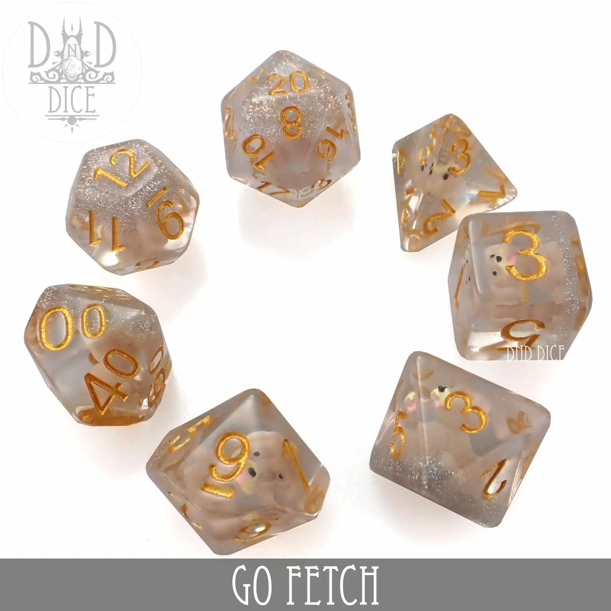 Go Fetch Dice Set by DNDDICE.COM