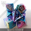 Graffiti Rainbow Dice Set by DNDDICE.COM