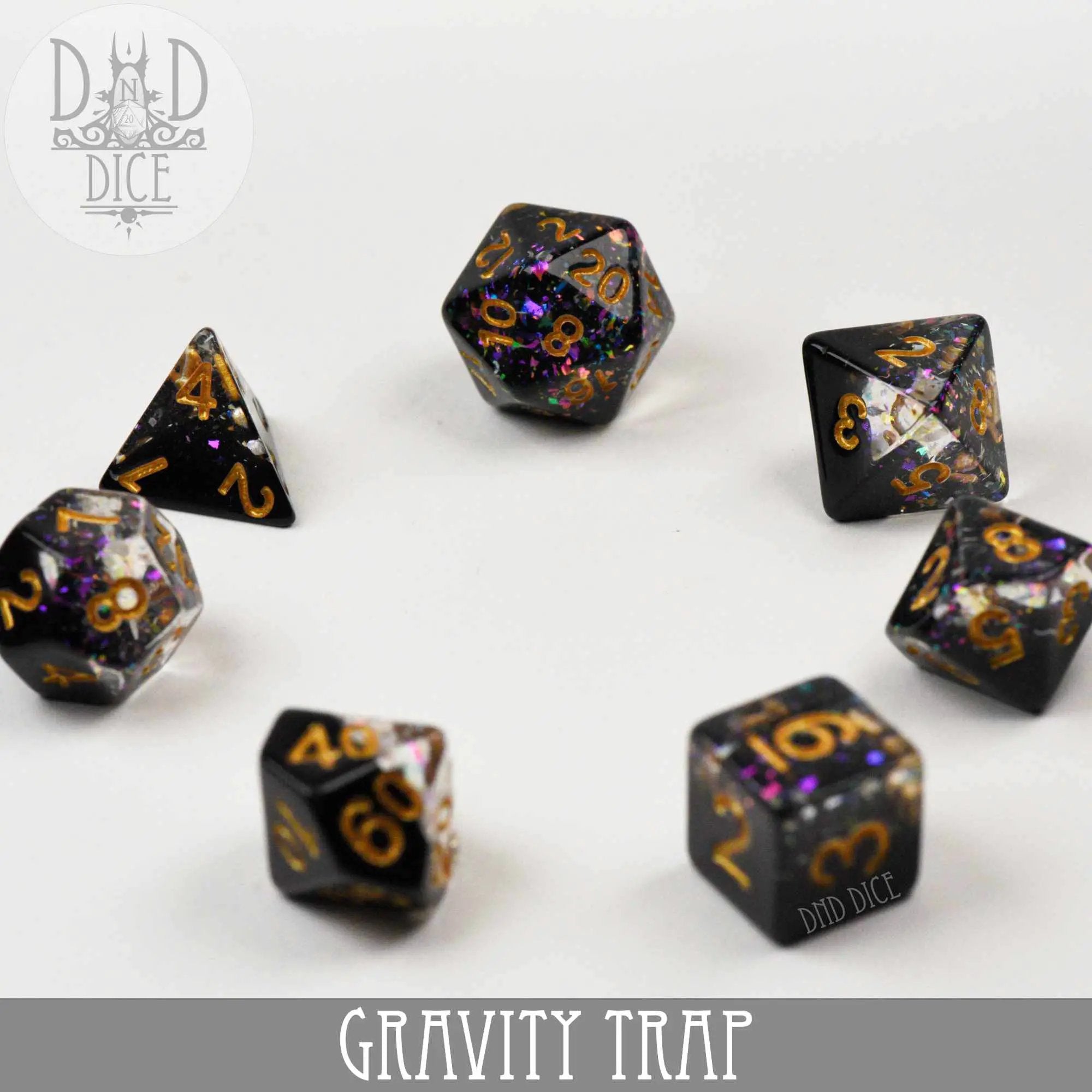 Gravity Trap Dice Set by DNDDICE.COM