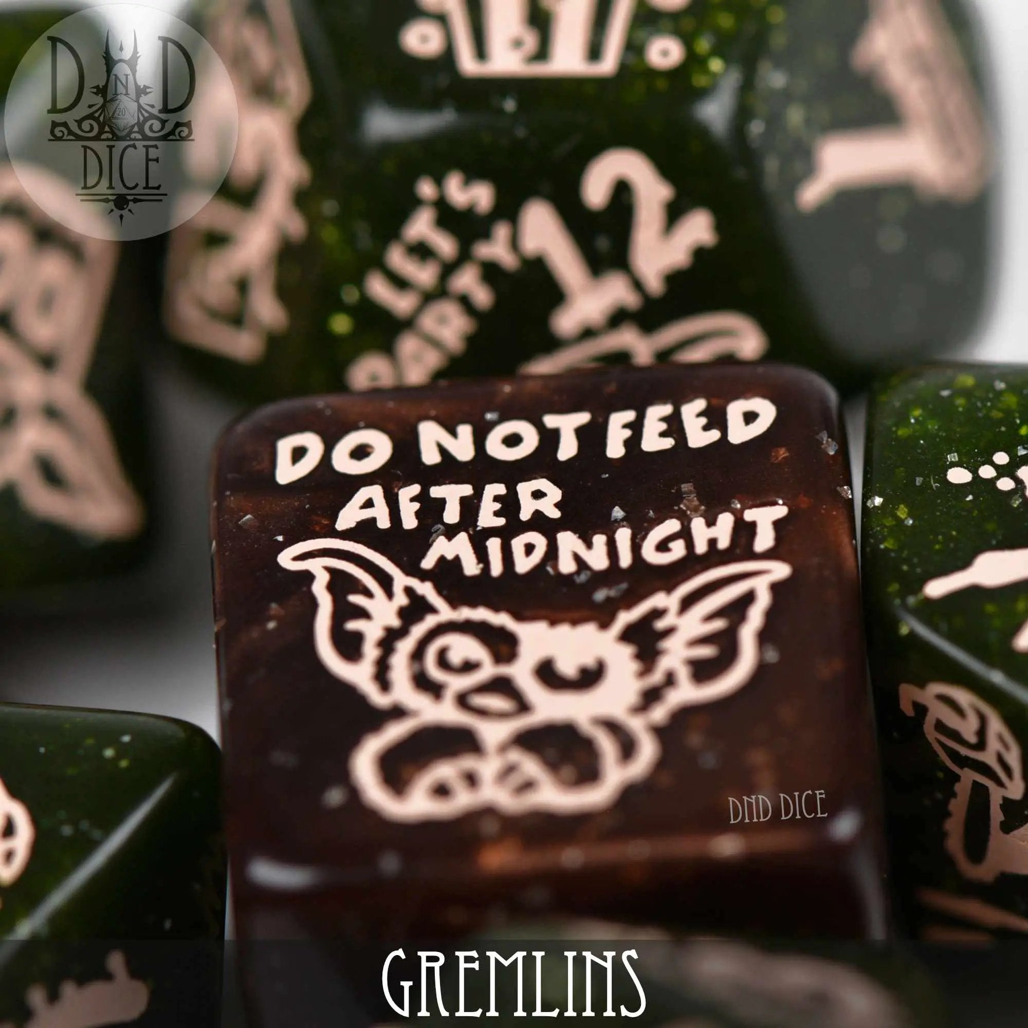 Gremlins Dice Set by DNDDICE.COM