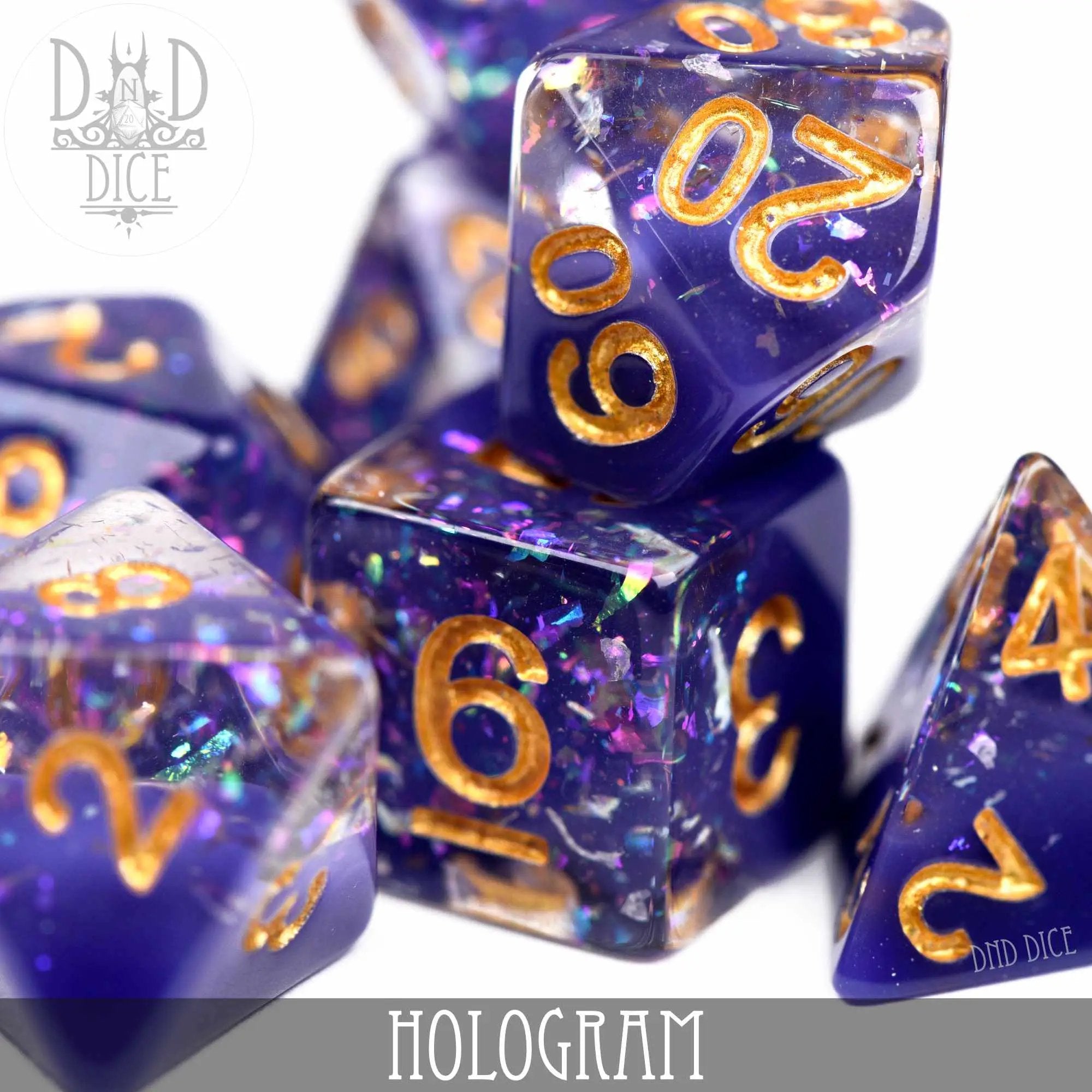 Hologram Dice Set by DNDDICE.COM