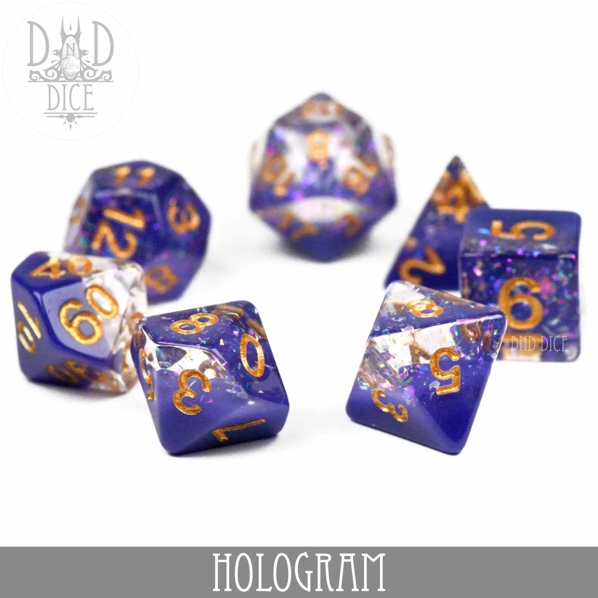 Hologram Dice Set by DNDDICE.COM