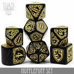 Harry Potter - Hufflepuff Dice Set by DNDDICE.COM