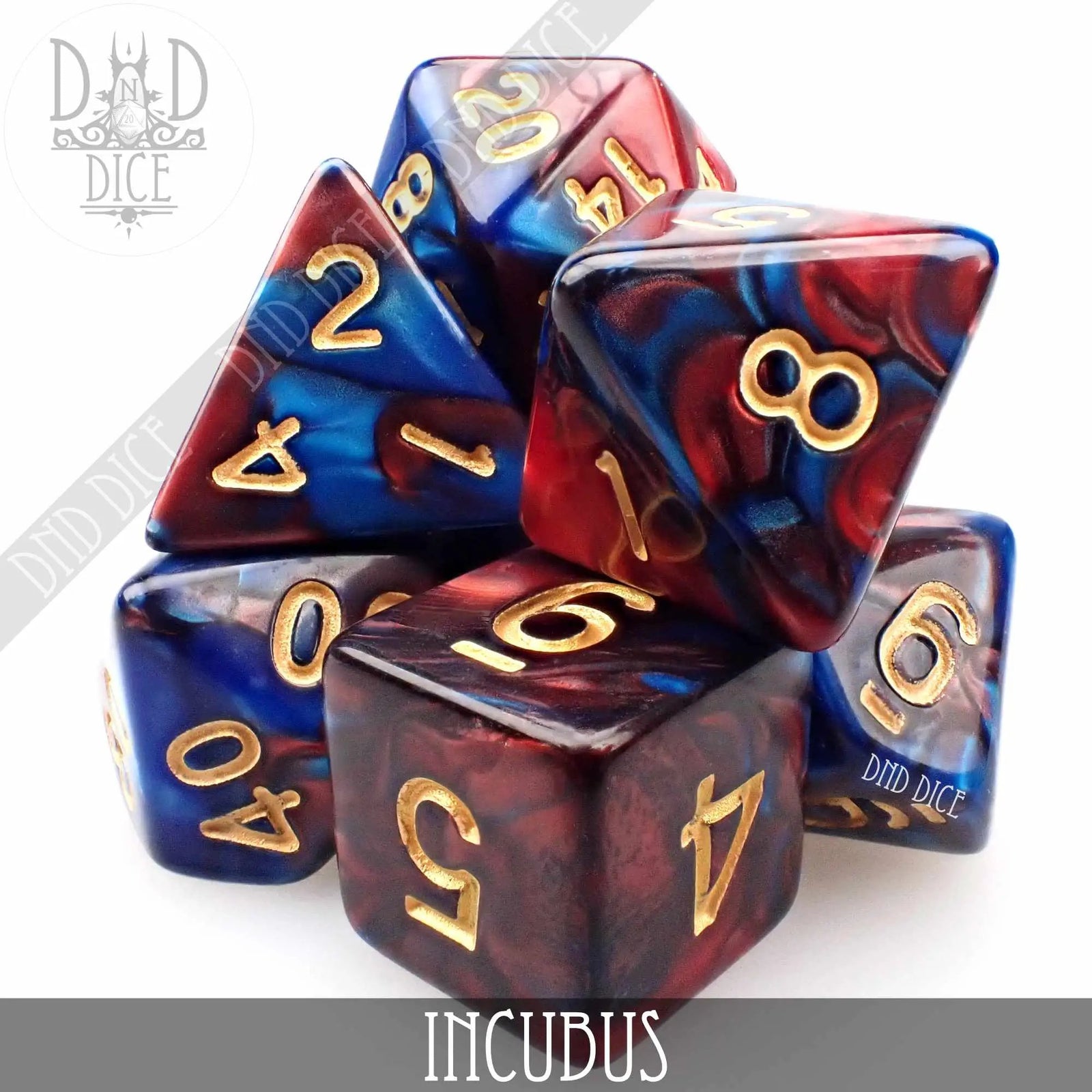 Incubus Dice Set by DNDDICE.COM