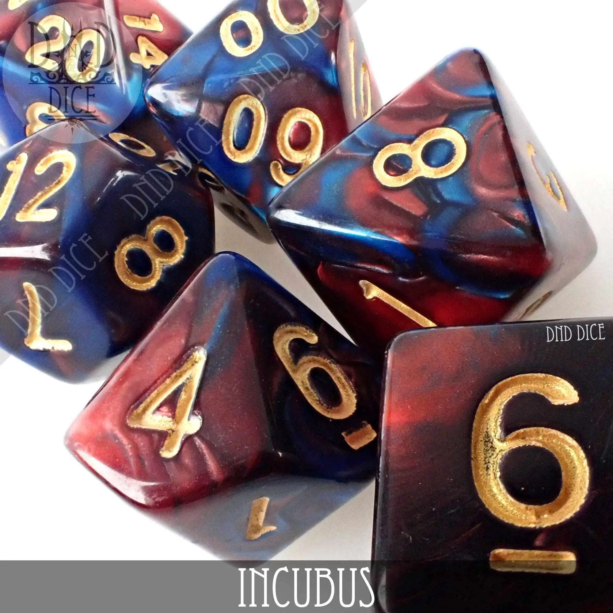 Incubus Dice Set by DNDDICE.COM