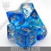 Interstellar Ocean Dice Set by DNDDICE.COM