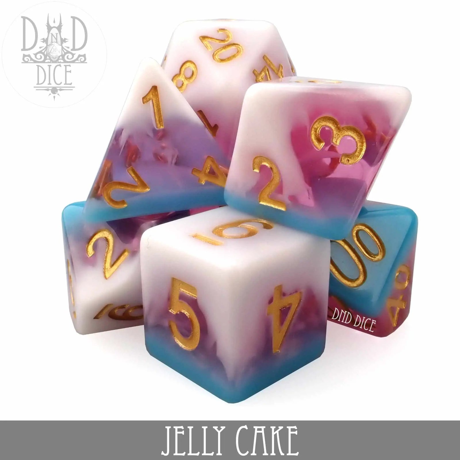 Jelly Cake Dice Set by DNDDICE.COM