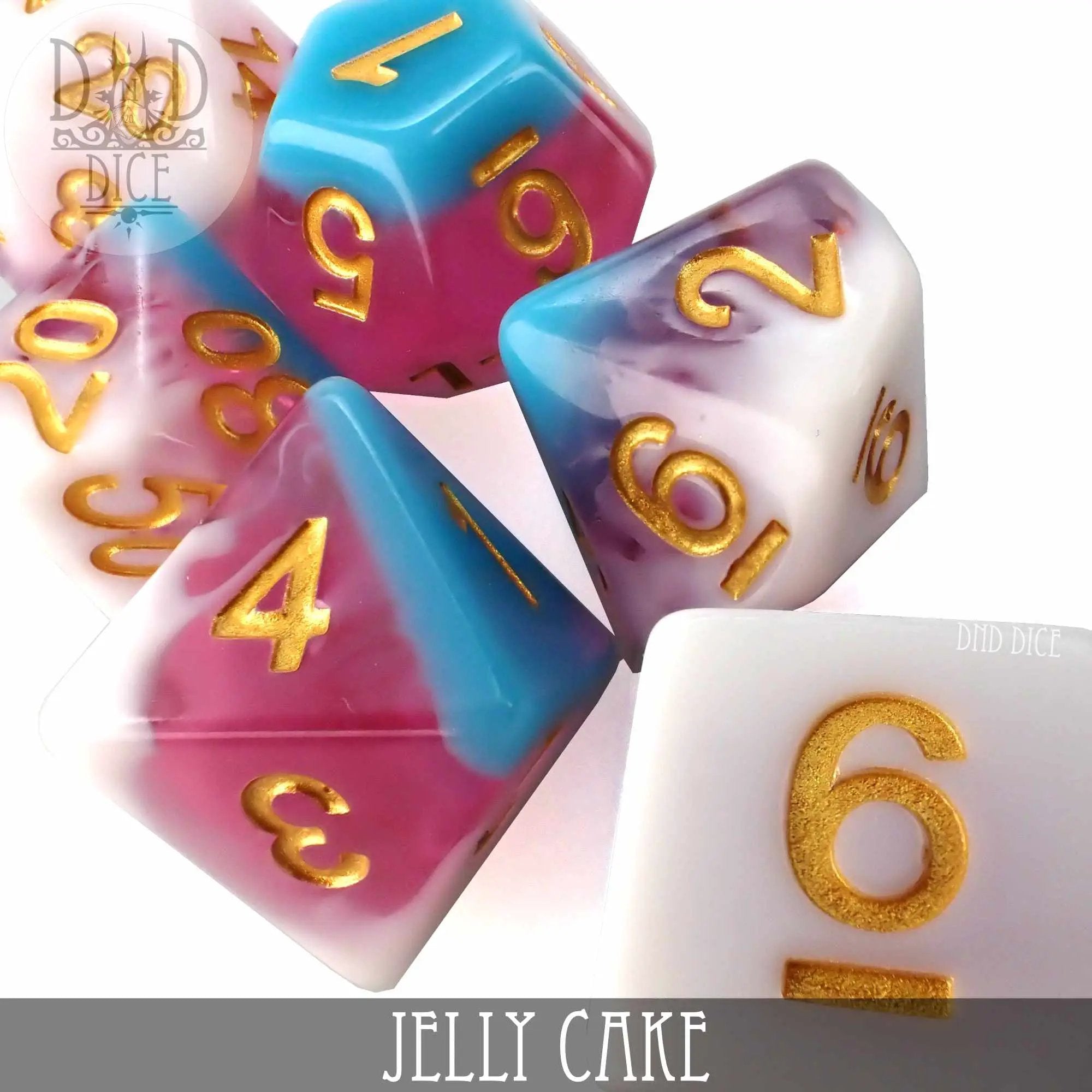 Jelly Cake Dice Set by DNDDICE.COM