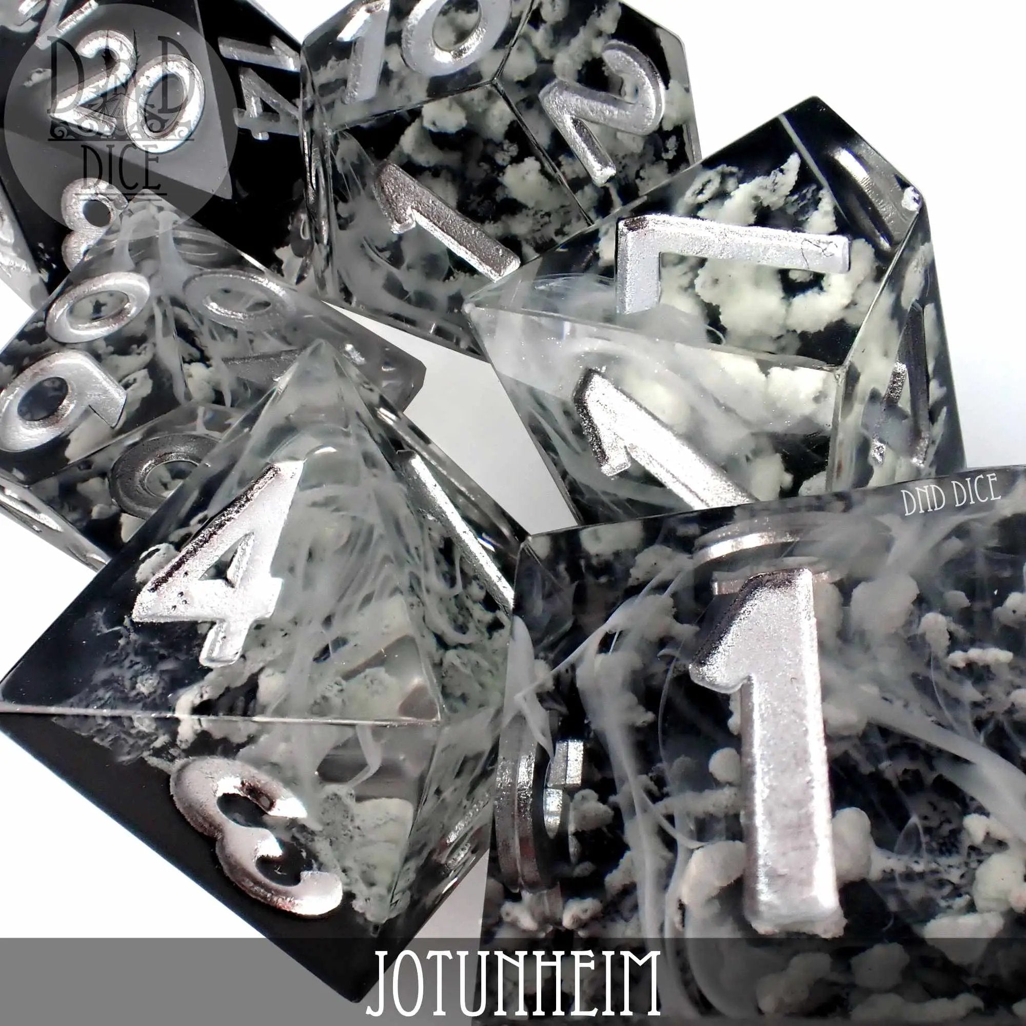 Jotunheim Handmade Dice Set by DNDDICE.COM