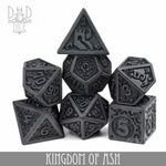 Kingdom of Ash Dice Set by DNDDICE.COM