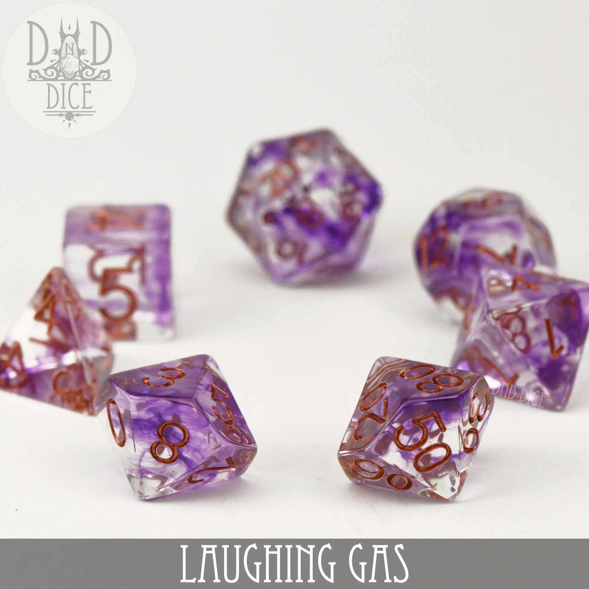 Laughing Gas Dice Set by DNDDICE.COM