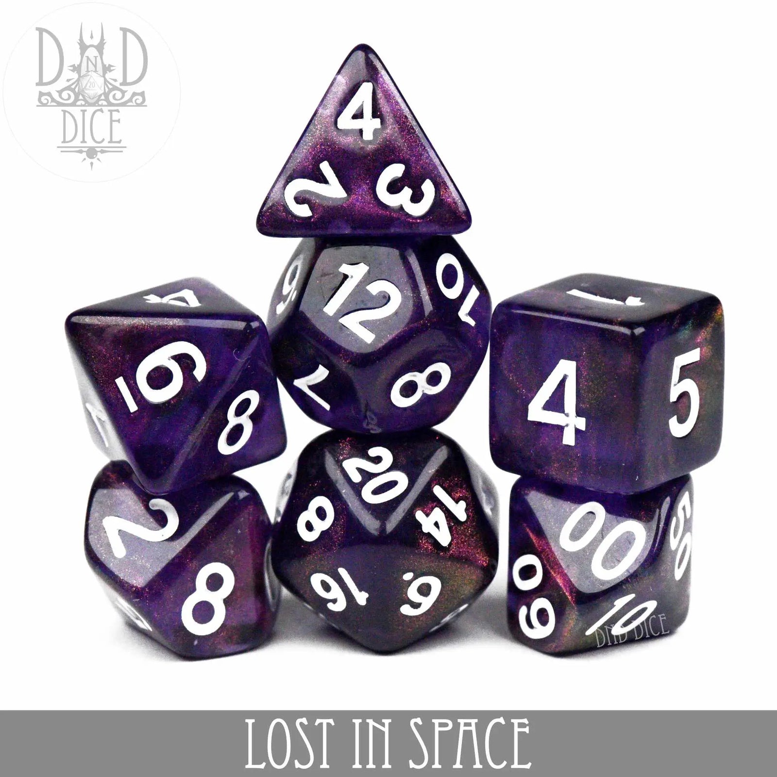 Lost in Space Dice Set by DNDDICE.COM