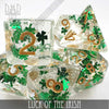 Luck of the Irish Dice Set by DNDDICE.COM