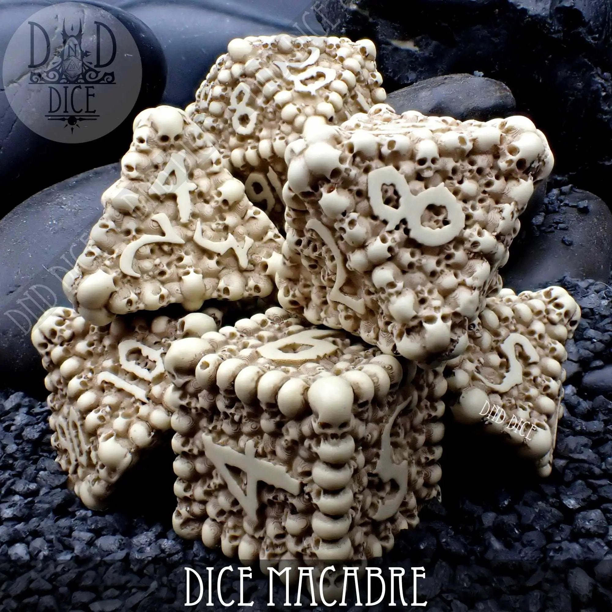 Dice Macabre Set by DNDDICE.COM