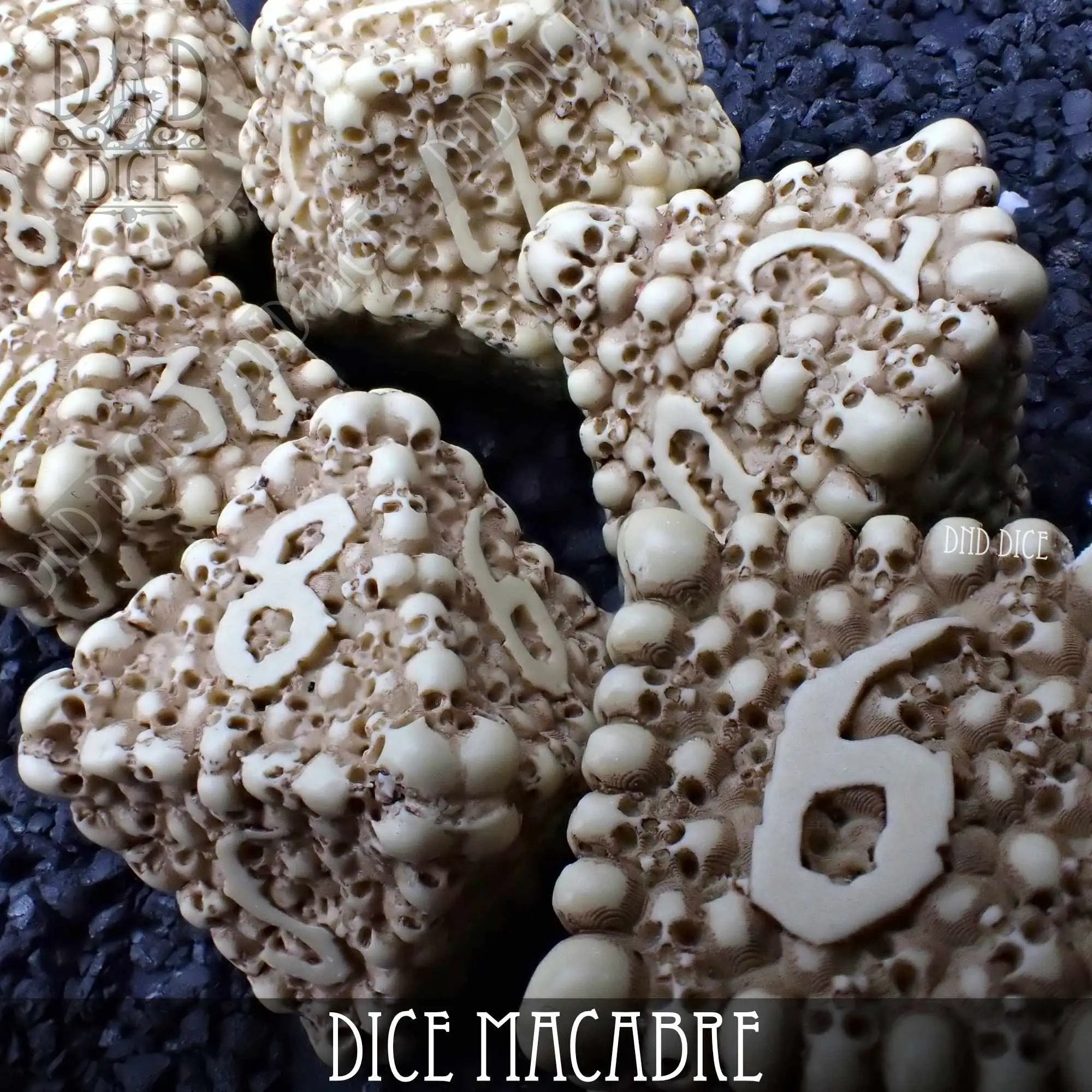 Dice Macabre Set by DNDDICE.COM