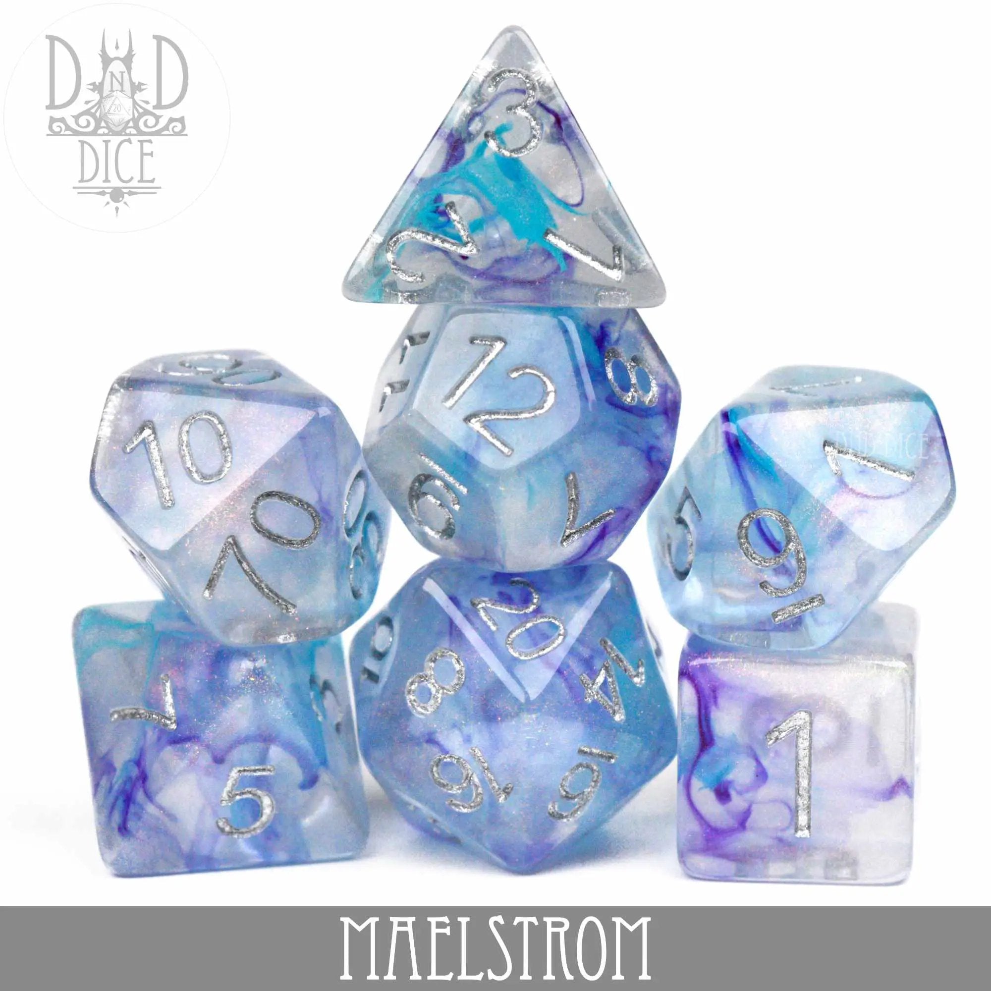 Maelstrom Dice Set by DNDDICE.COM