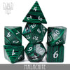 Malachite Dice Set (Gift Box) by DNDDICE.COM
