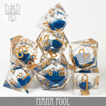 Mana Pool Liquid Core Dice Set by DNDDICE.COM