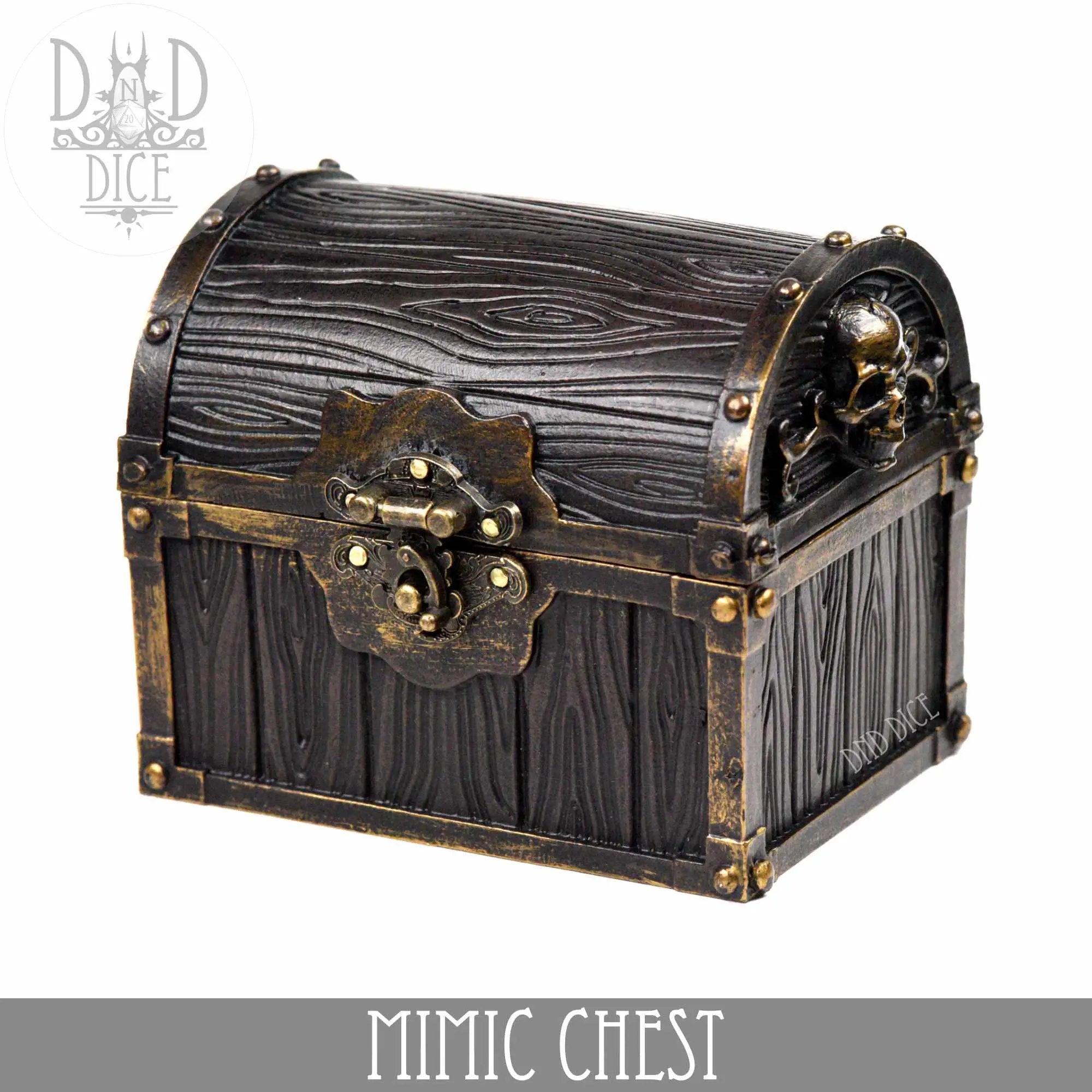Mimic Chest Dice Box by DNDDICE.COM