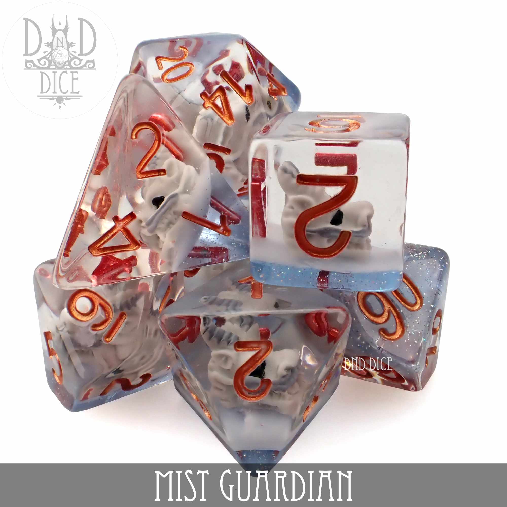 Mist Guardian Dice Set by DNDDICE.COM