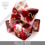 Mulled Wine Dice Set by DNDDICE.COM