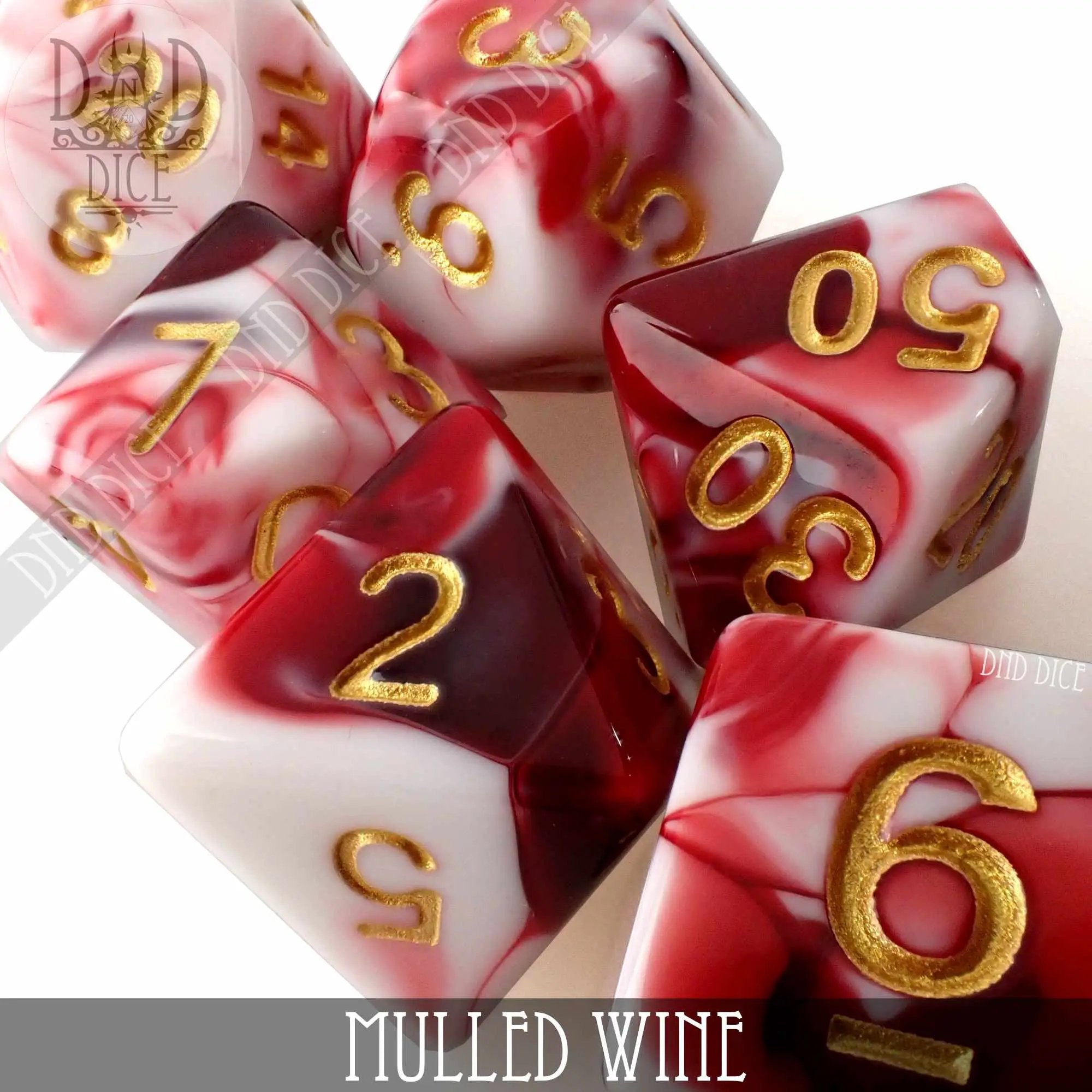 Mulled Wine Dice Set by DNDDICE.COM