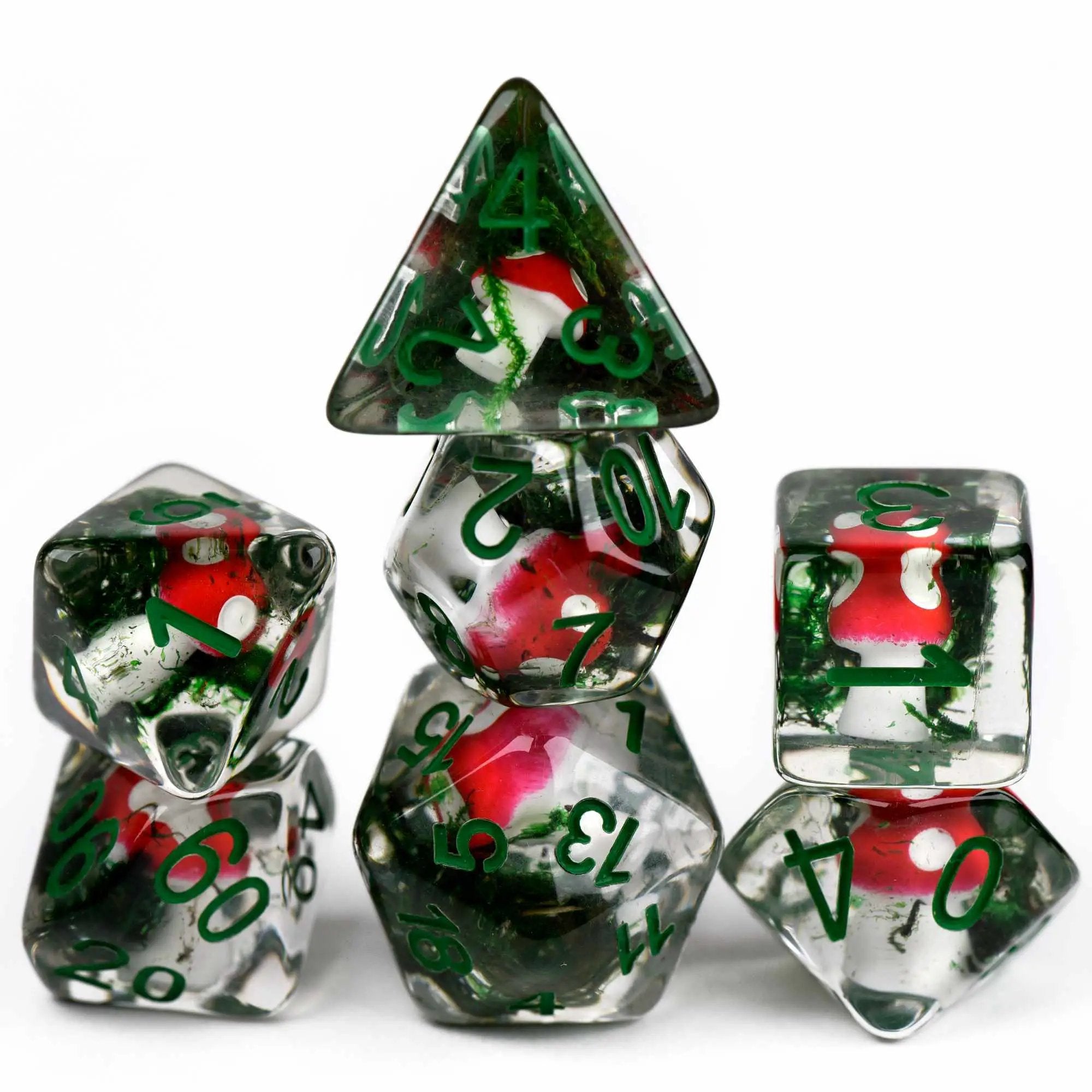 Mushroomcore Dice Set by DNDDICE.COM