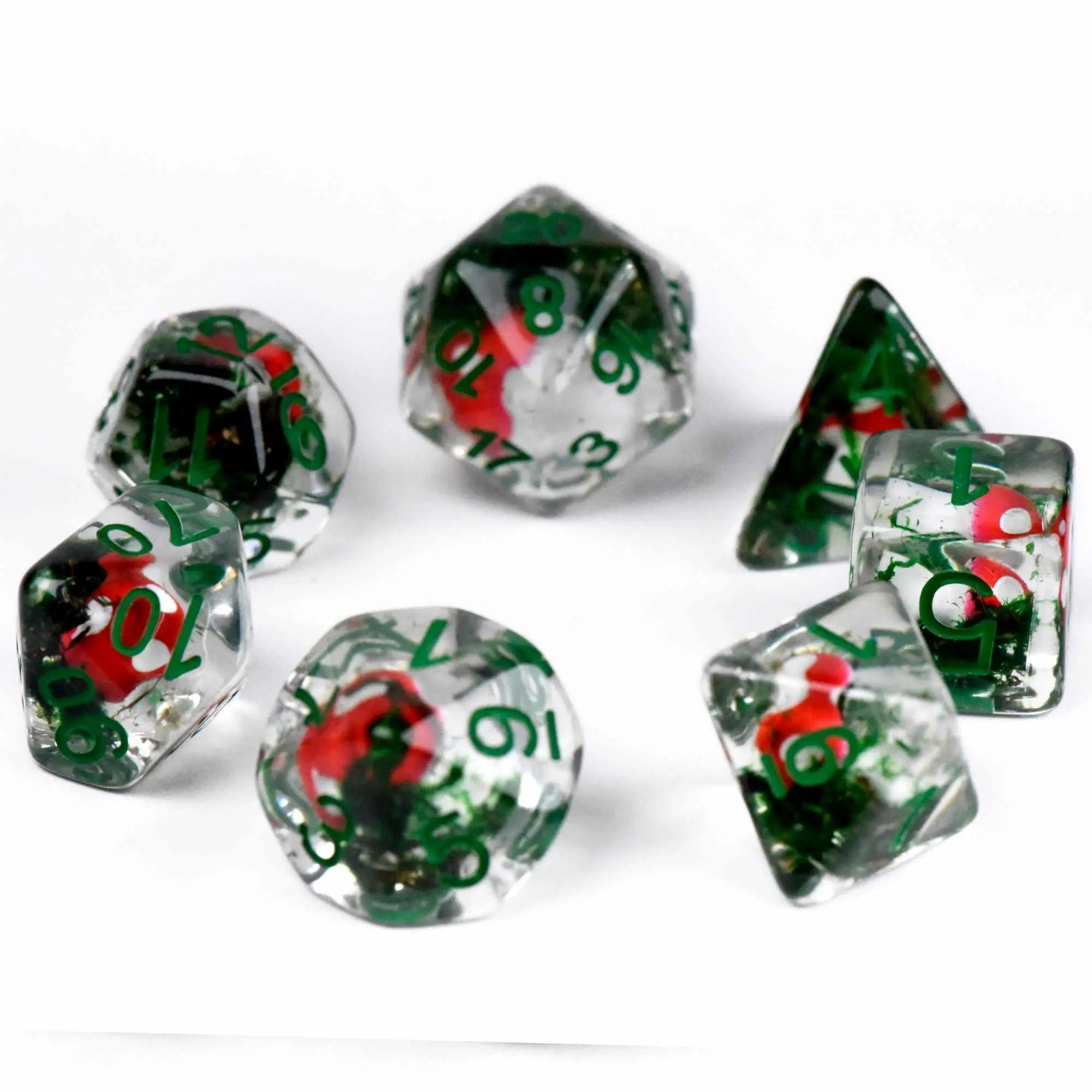 Mushroomcore Dice Set by DNDDICE.COM