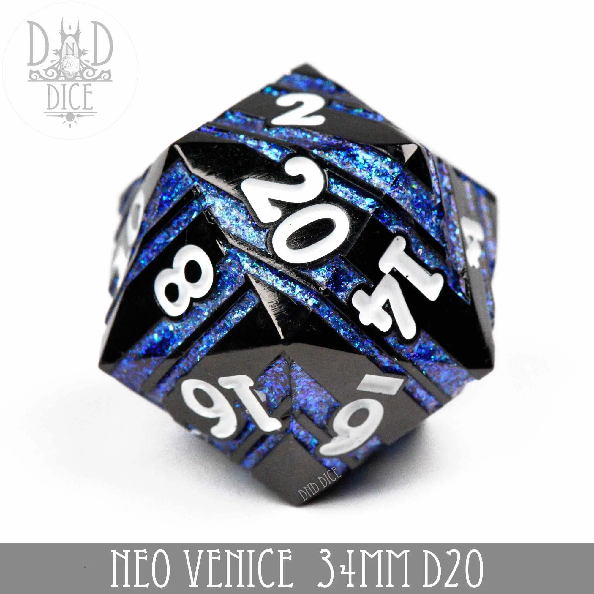 34mm D20 - Neo Venice (Metal) by DNDDICE.COM