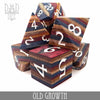 Old Growth Wood Dice Set (Gift Box) by DNDDICE.COM