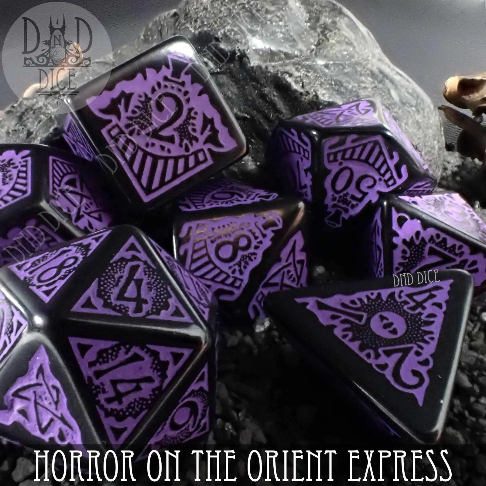 Call of Cthulhu Horror on the Orient Express by DNDDICE.COM