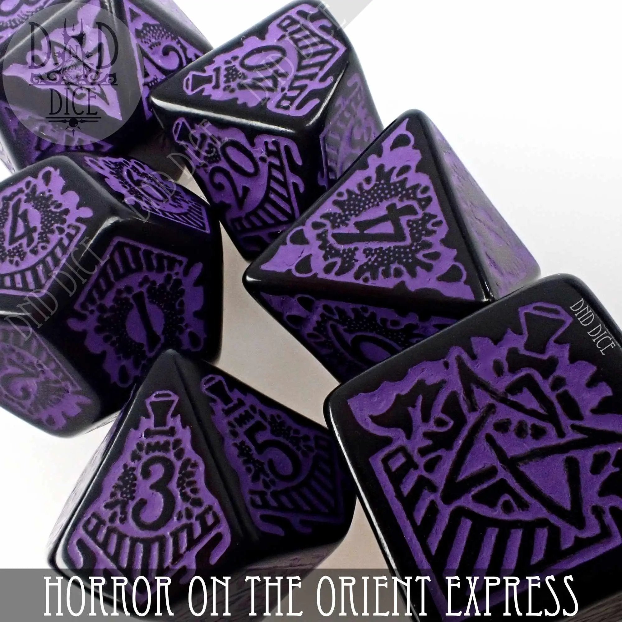 Call of Cthulhu Horror on the Orient Express by DNDDICE.COM