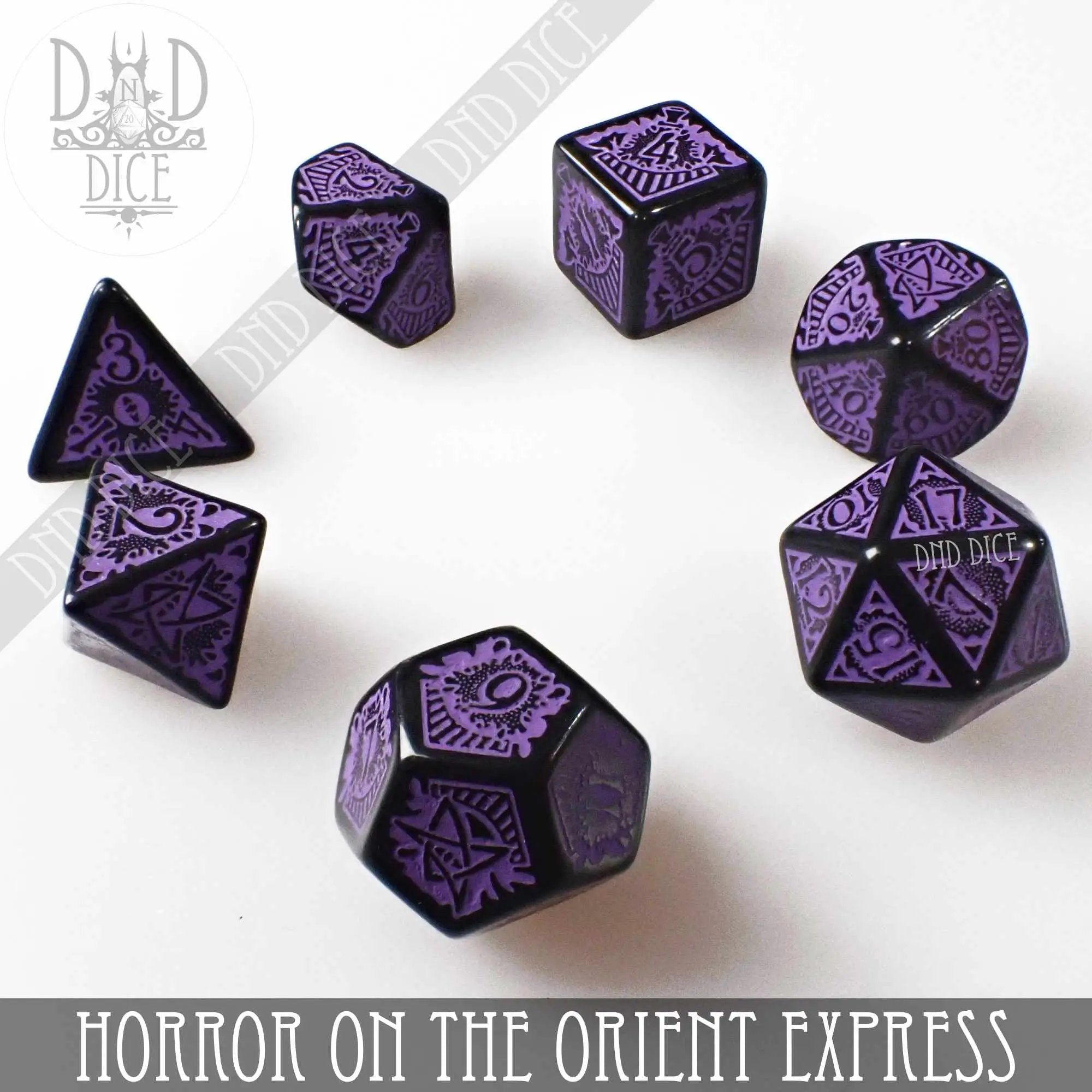 Call of Cthulhu Horror on the Orient Express by DNDDICE.COM