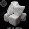 Paint Thy Numbers Dice Set by DNDDICE.COM