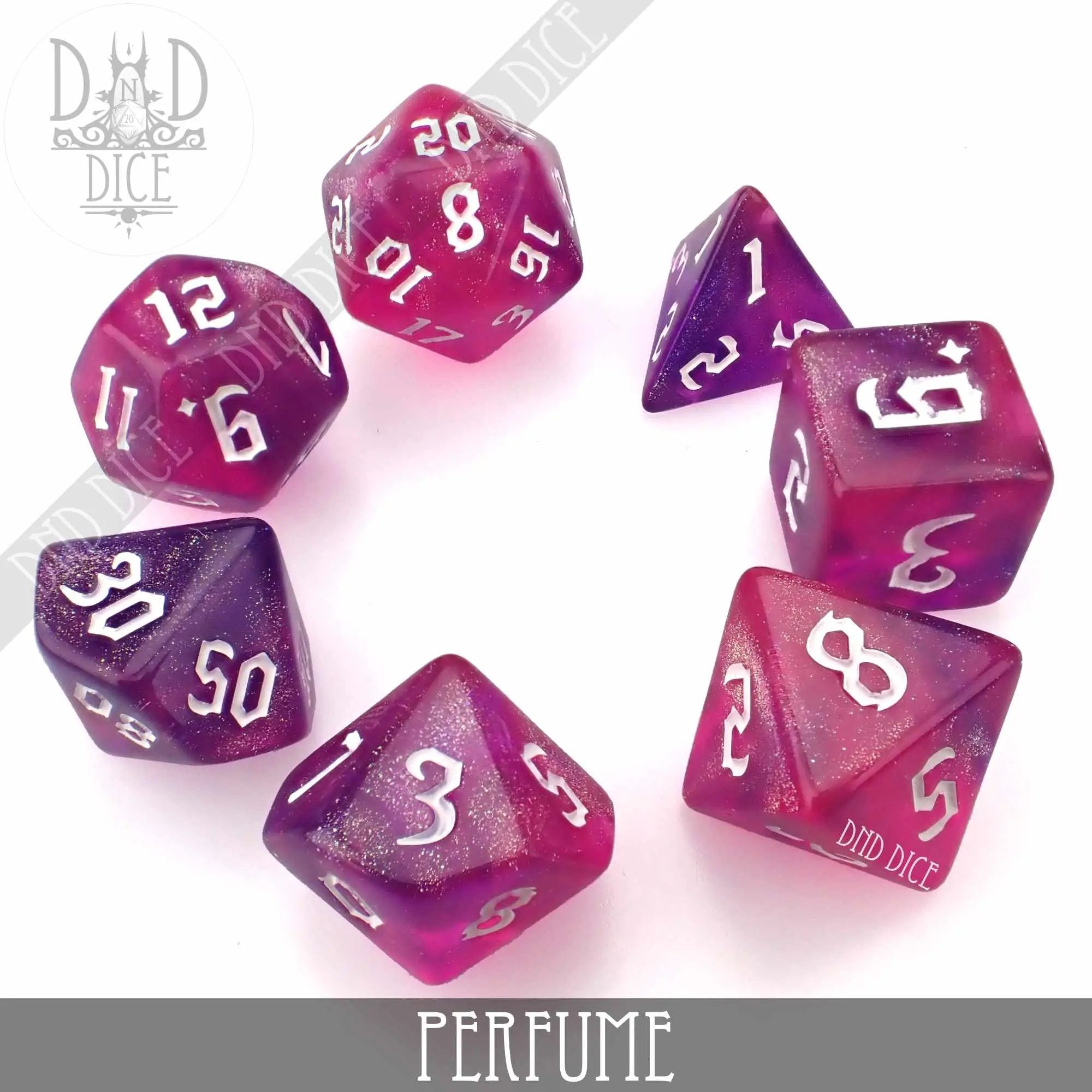 Perfume Dice Set by DNDDICE.COM