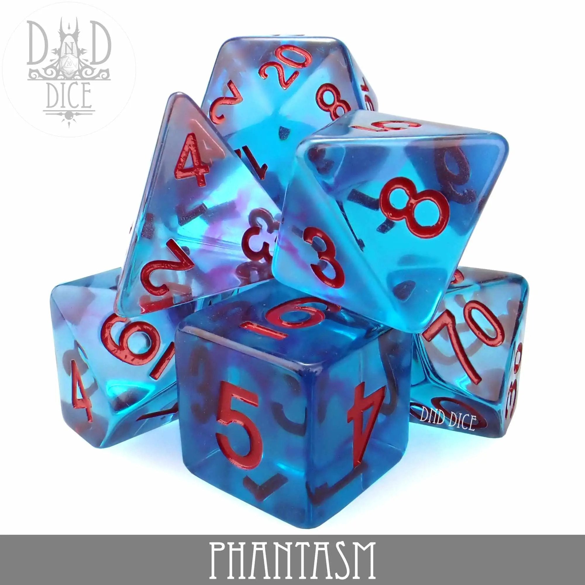 Phantasm Dice Set by DNDDICE.COM