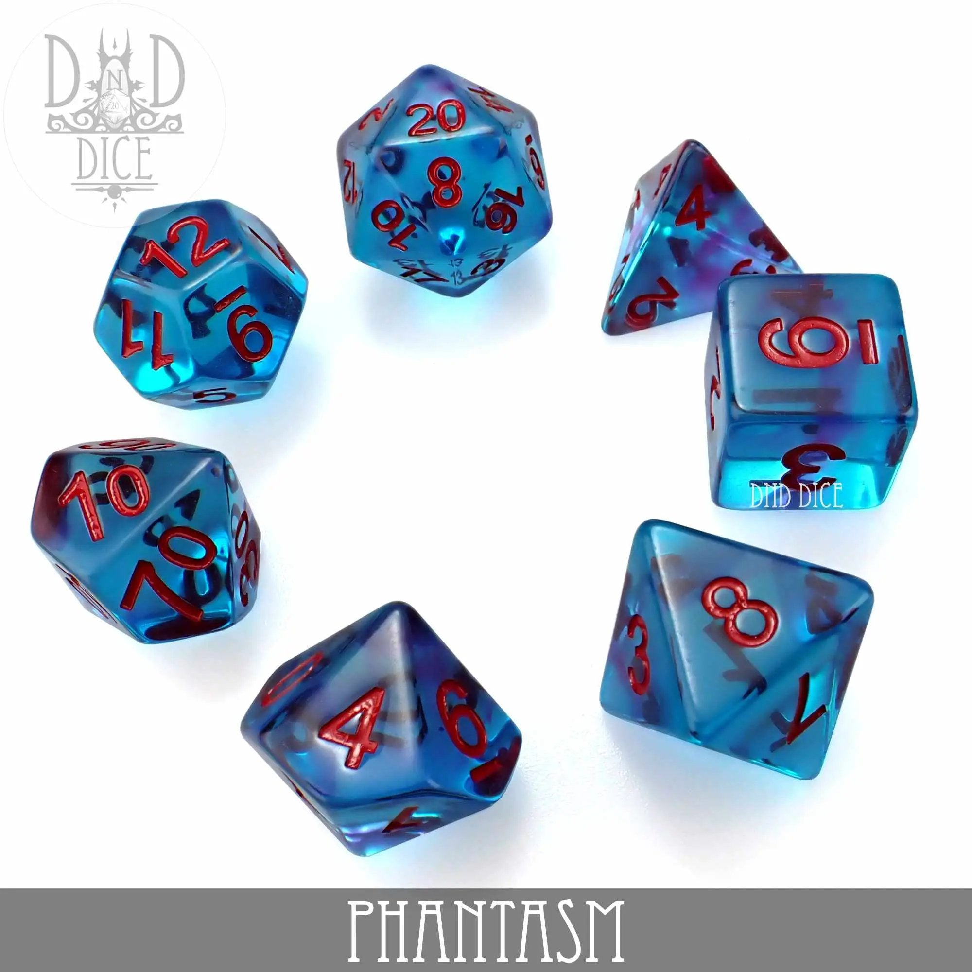 Phantasm Dice Set by DNDDICE.COM