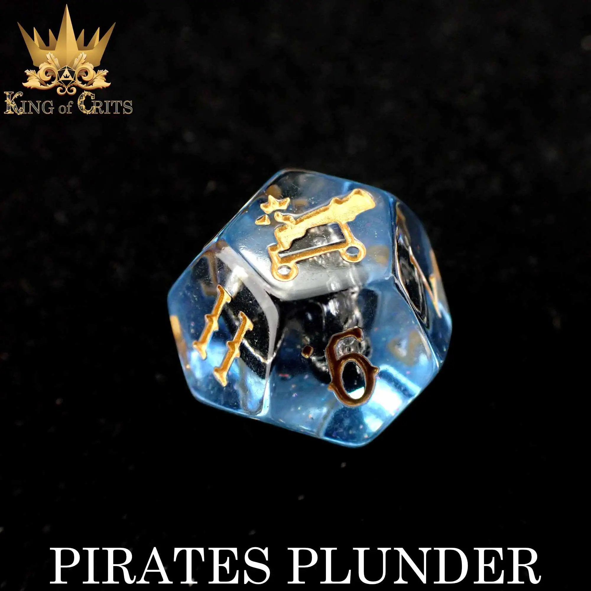 Pirates Plunder 11 Dice Set by DNDDICE.COM