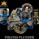 Pirates Plunder 11 Dice Set by DNDDICE.COM