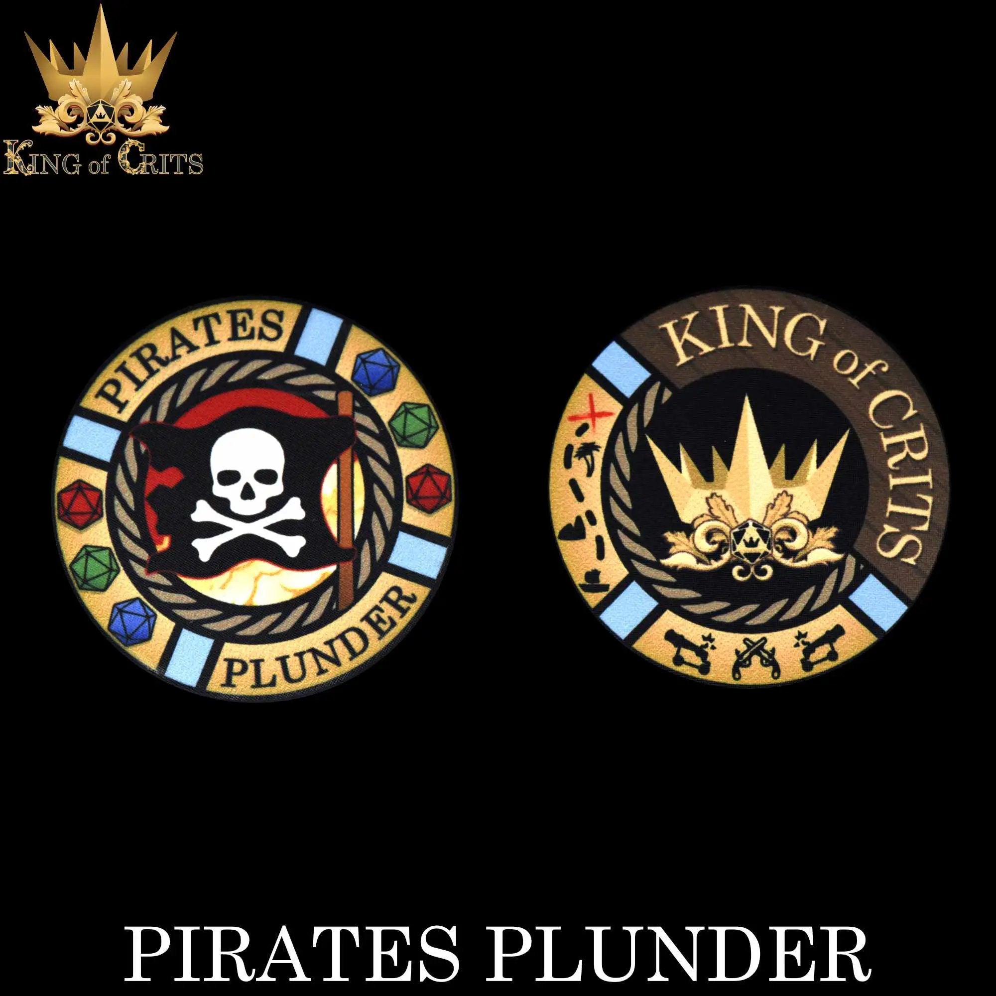 Pirates Plunder 11 Dice Set by DNDDICE.COM