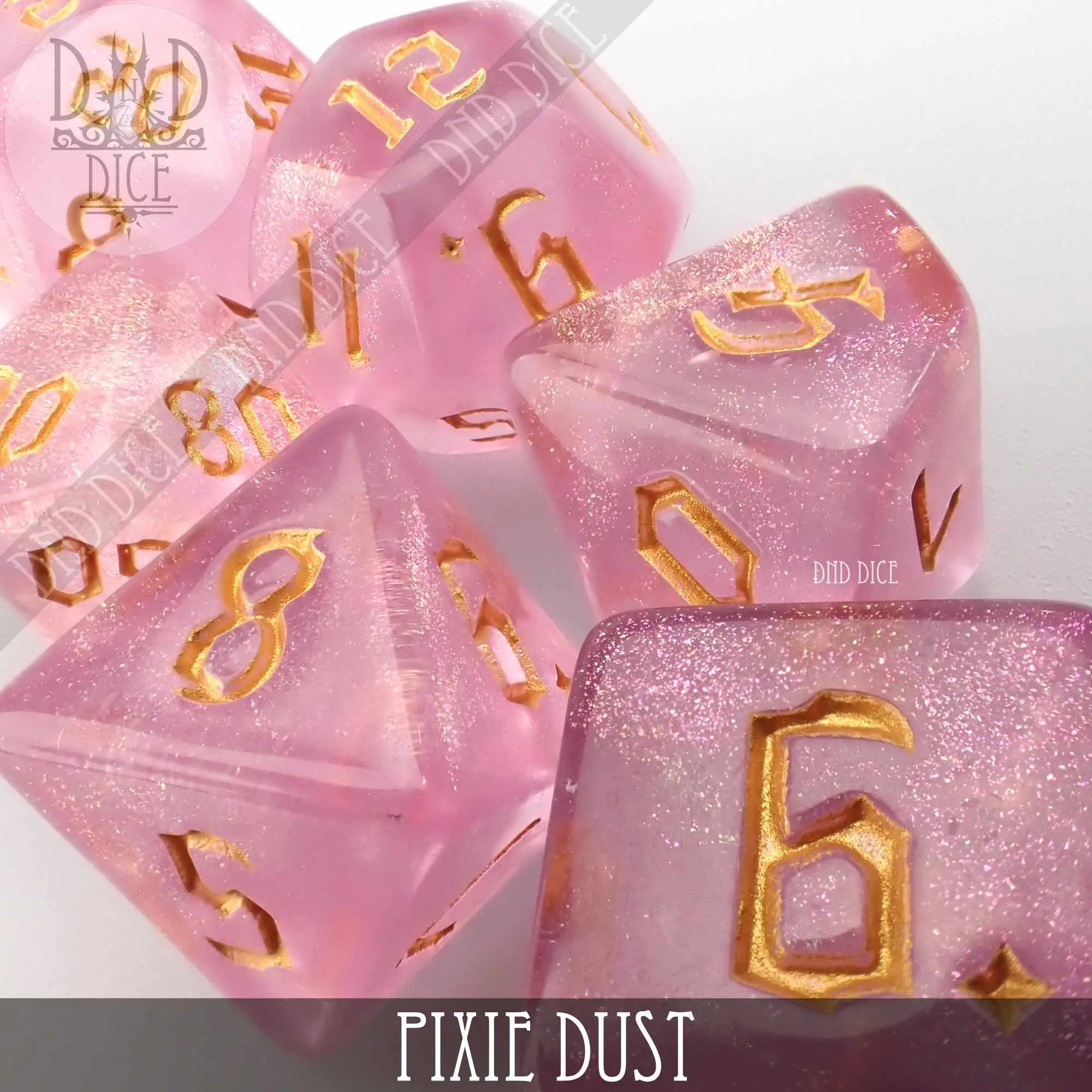 Pixie Dust Dice Set by DNDDICE.COM