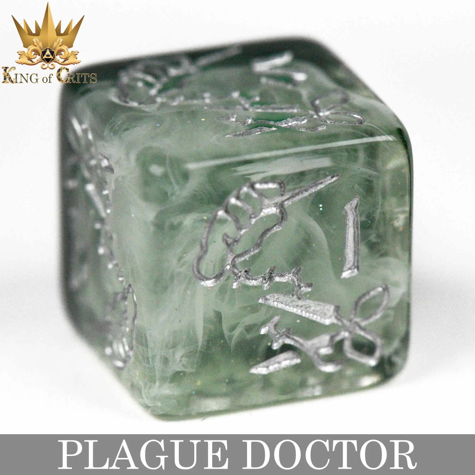 Plague Doctor 11 Dice Set by DNDDICE.COM