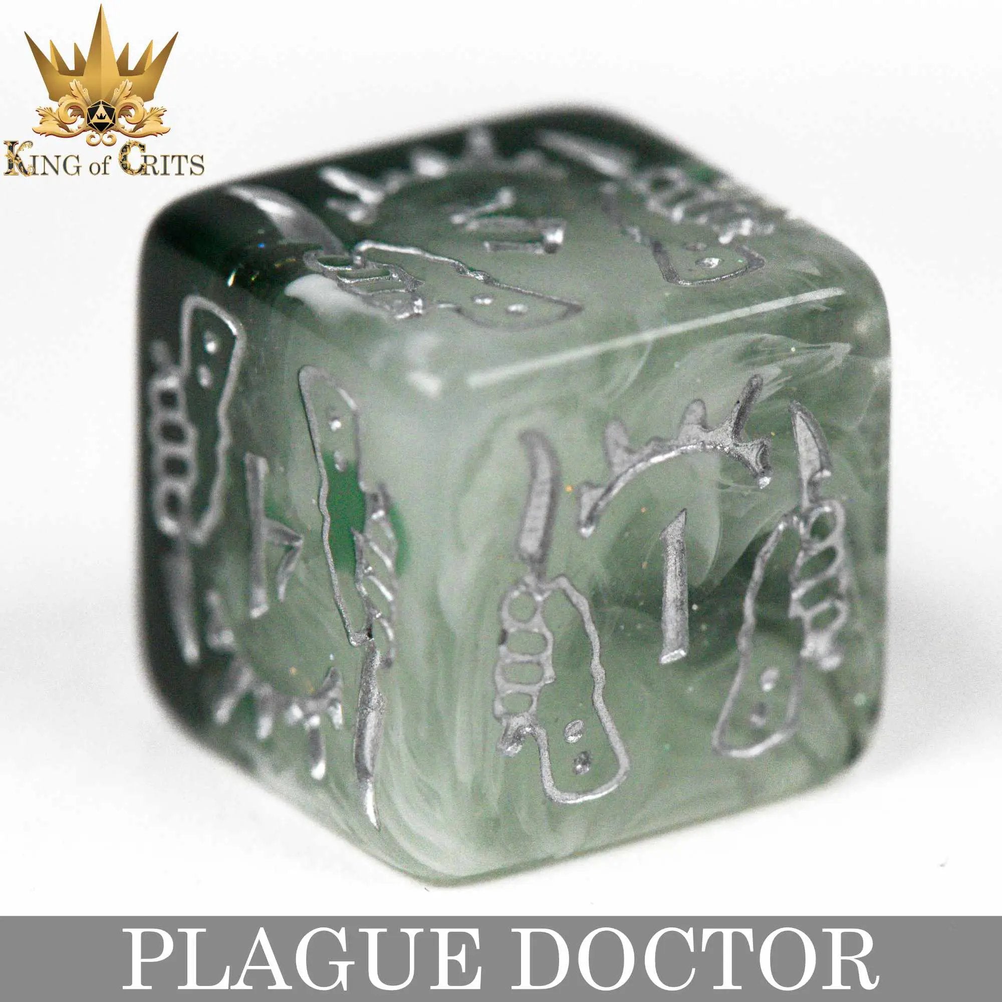 Plague Doctor 11 Dice Set by DNDDICE.COM