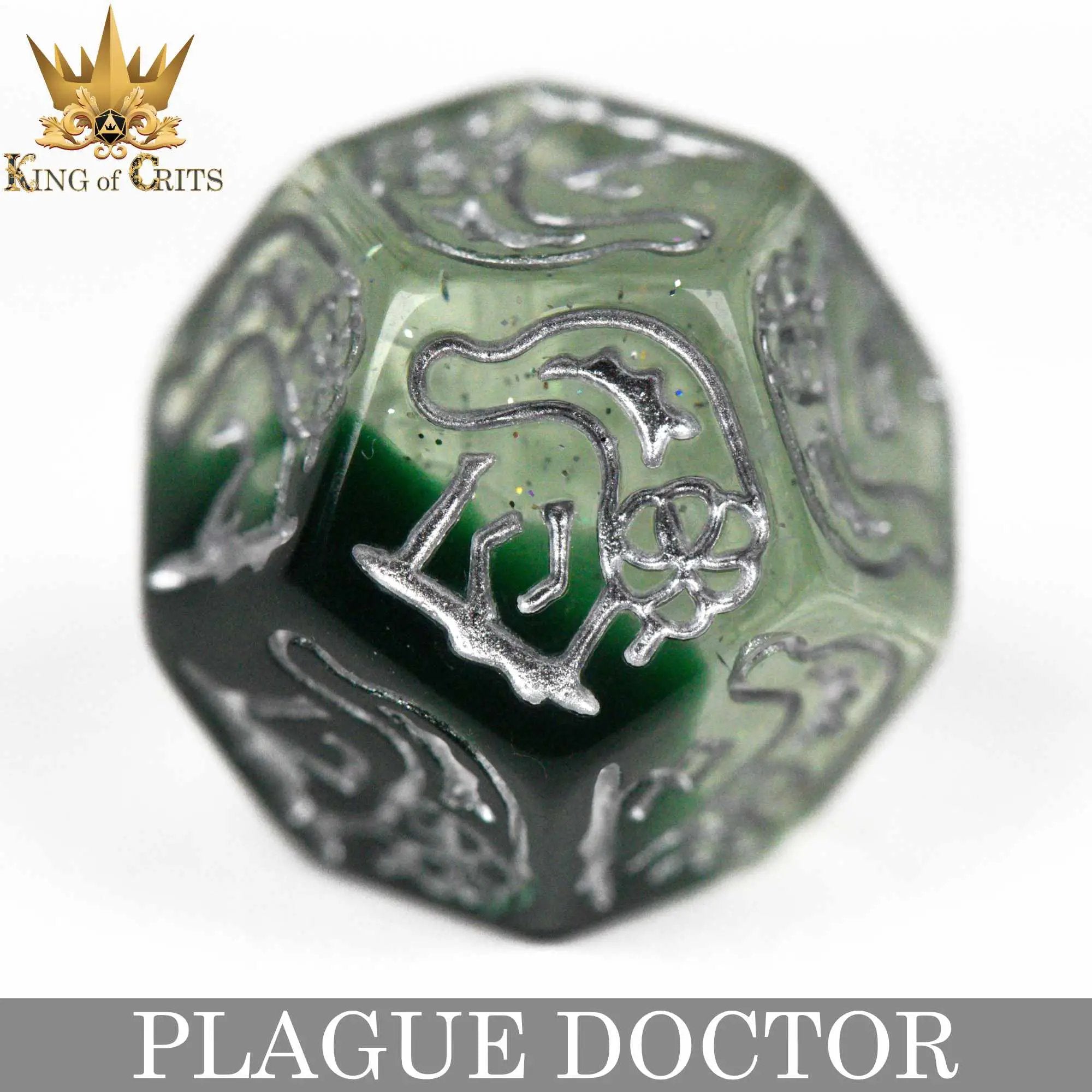 Plague Doctor 11 Dice Set by DNDDICE.COM