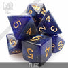 Pluto Galaxy Dice Set by DNDDICE.COM