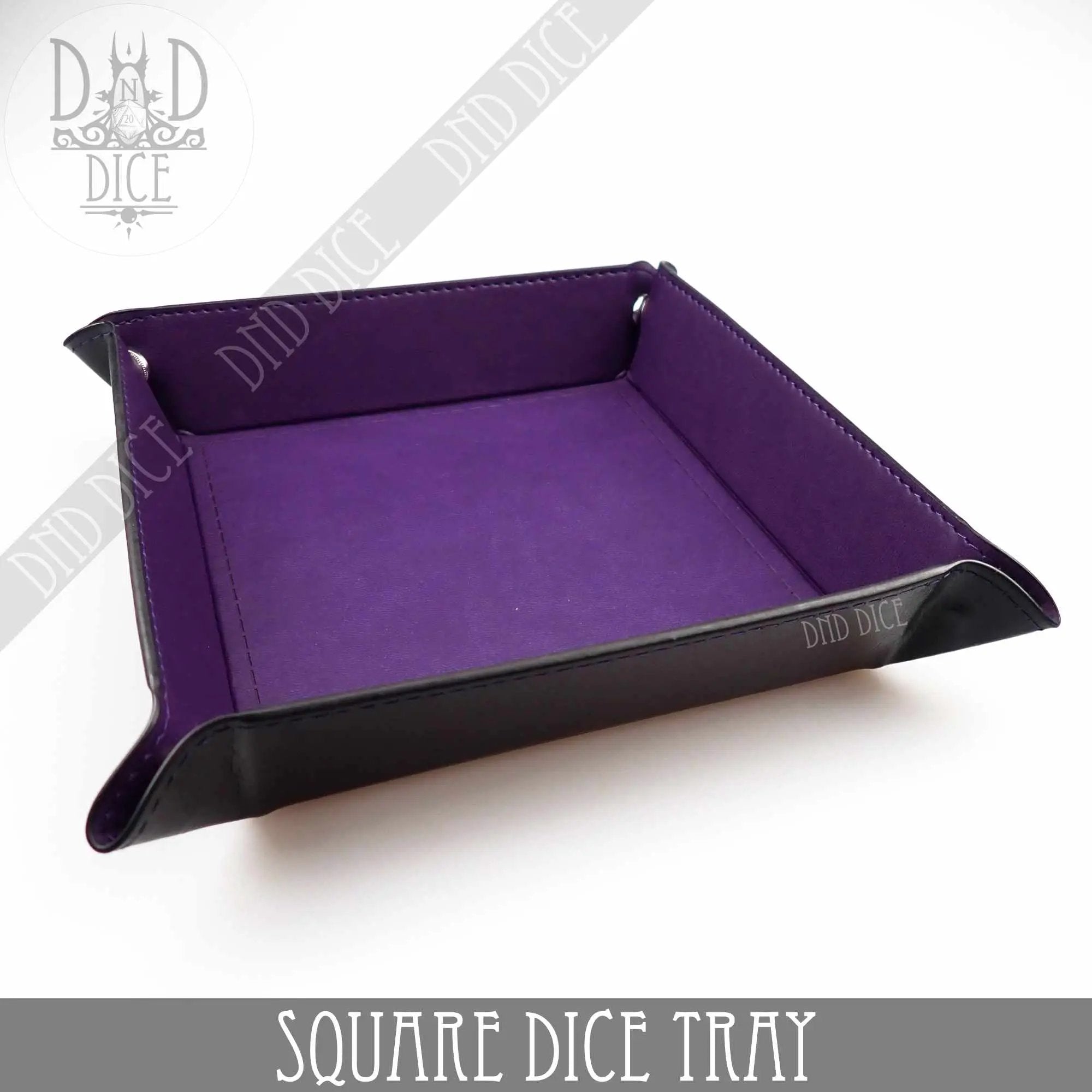 Square Dice Tray (6 Colors) by DNDDICE.COM
