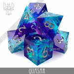 Quasar Handmade Dice Set by DNDDICE.COM
